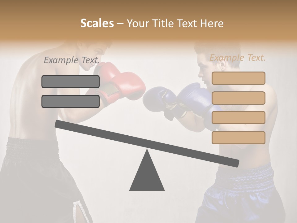 Match Young Male PowerPoint Template