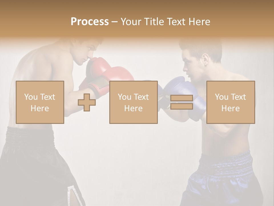 Match Young Male PowerPoint Template
