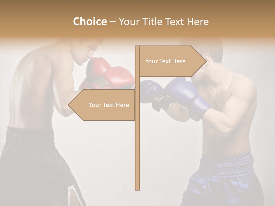 Match Young Male PowerPoint Template