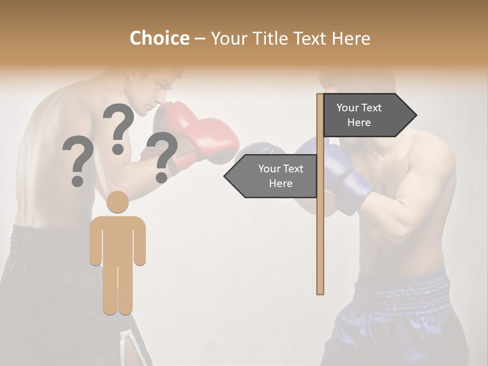 Match Young Male PowerPoint Template