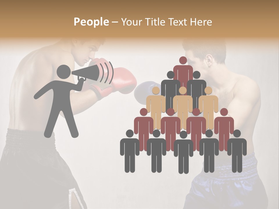 Match Young Male PowerPoint Template