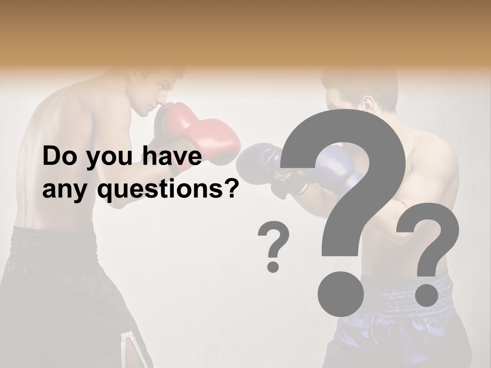 Match Young Male PowerPoint Template