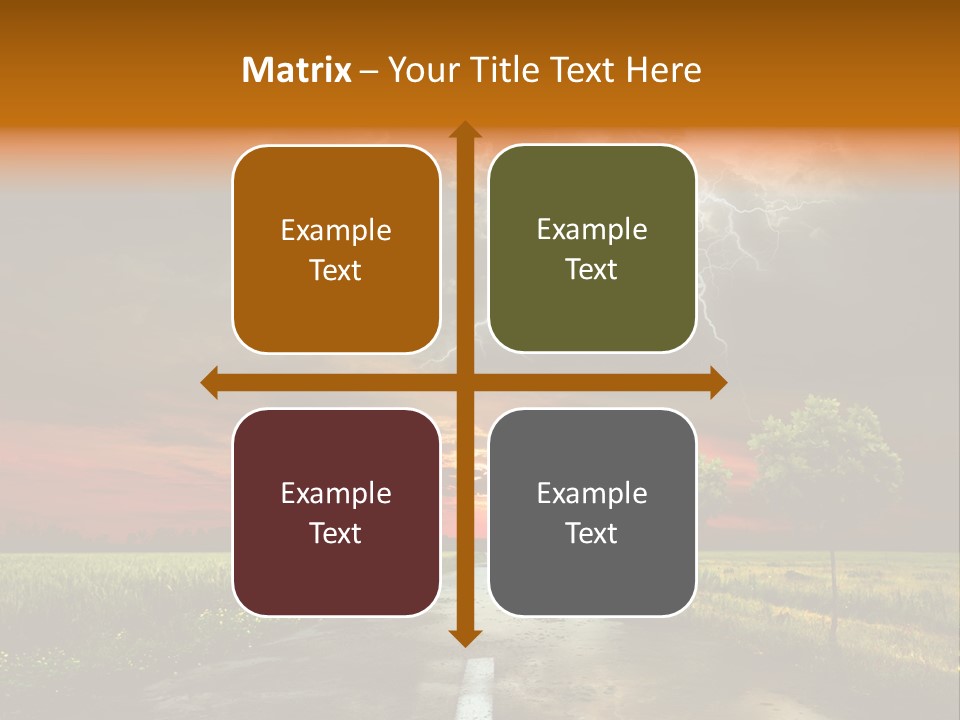 Storm Electricity People PowerPoint Template