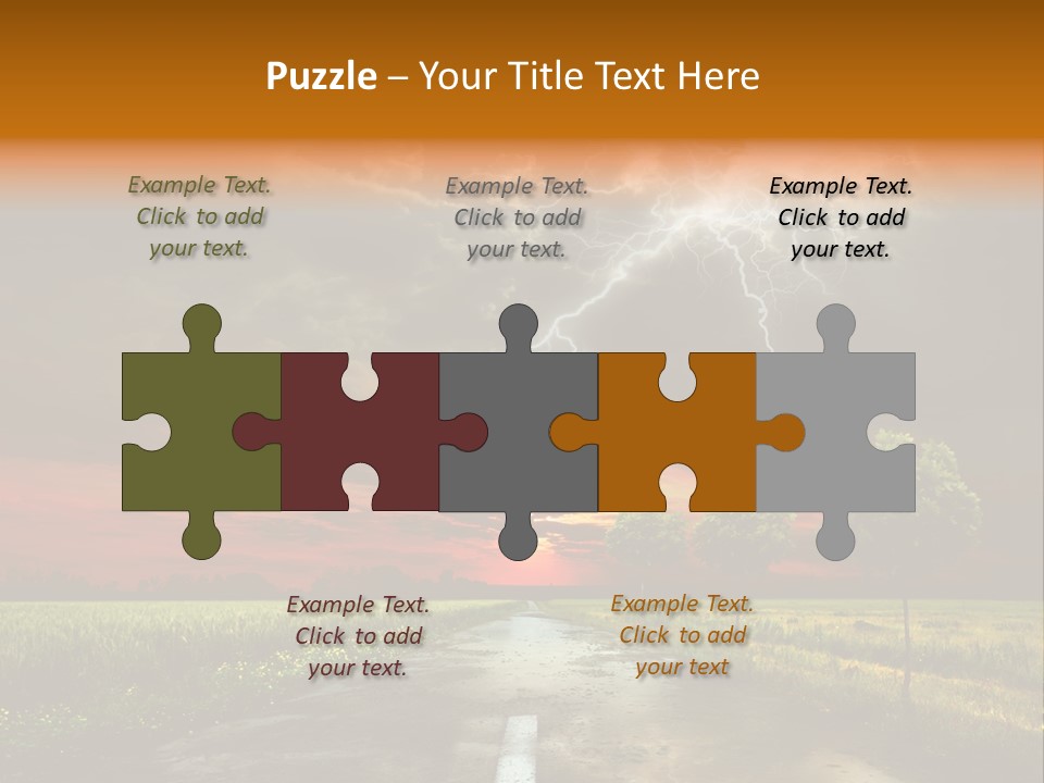 Storm Electricity People PowerPoint Template