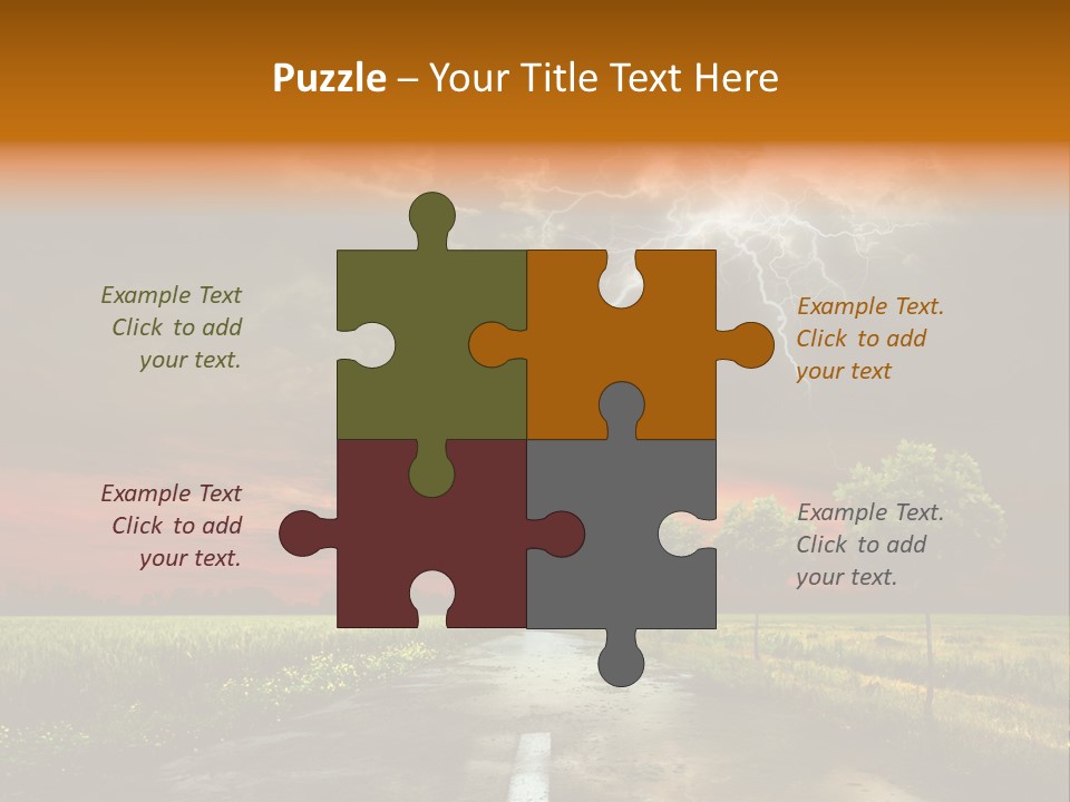 Storm Electricity People PowerPoint Template