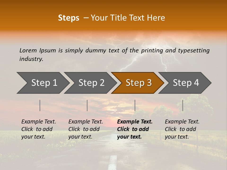 Storm Electricity People PowerPoint Template