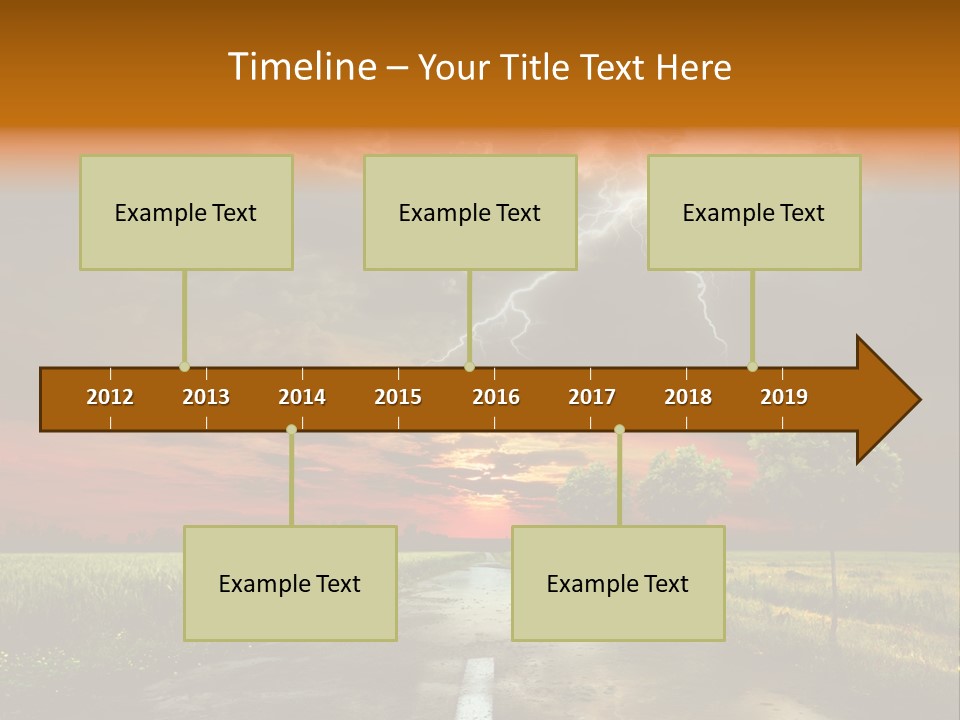 Storm Electricity People PowerPoint Template