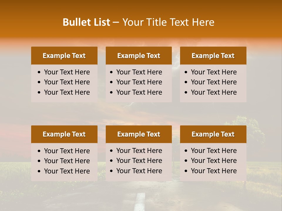 Storm Electricity People PowerPoint Template