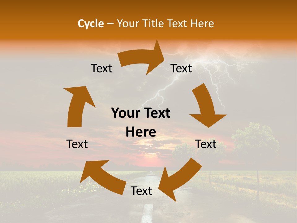 Storm Electricity People PowerPoint Template