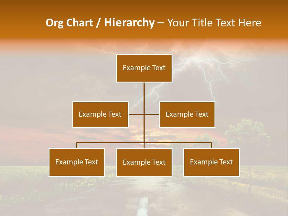 Storm Electricity People PowerPoint Template