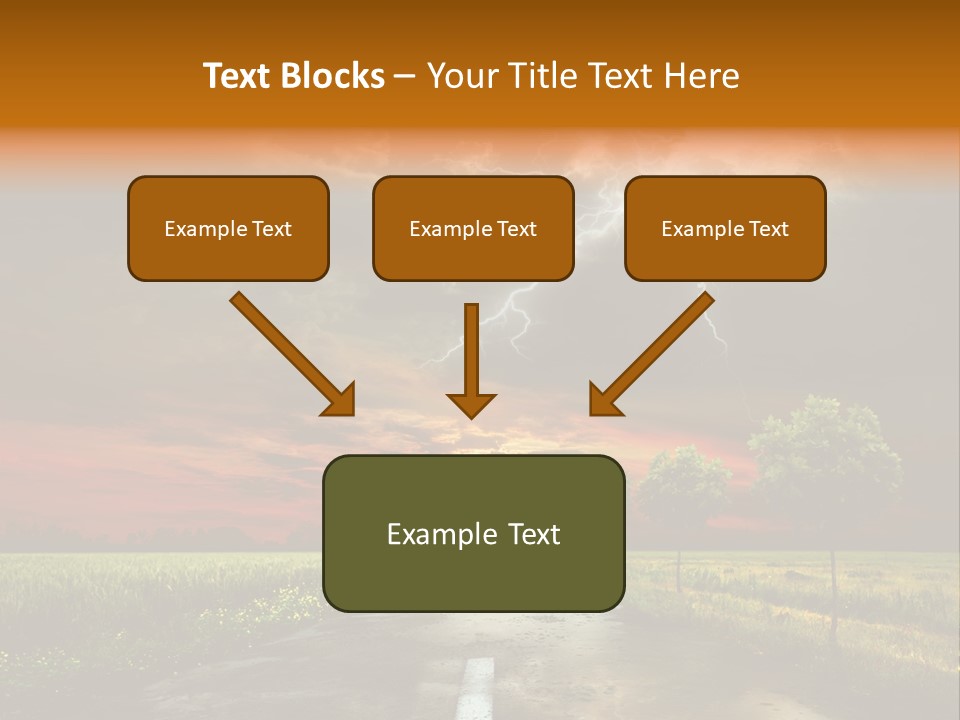 Storm Electricity People PowerPoint Template