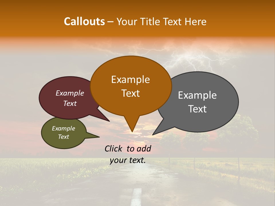 Storm Electricity People PowerPoint Template