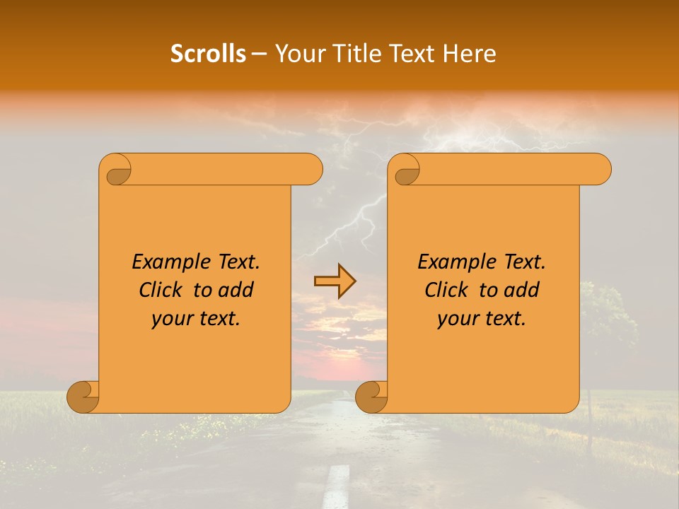 Storm Electricity People PowerPoint Template