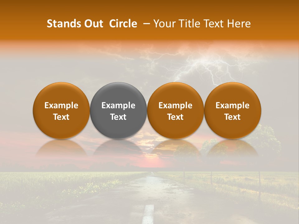 Storm Electricity People PowerPoint Template