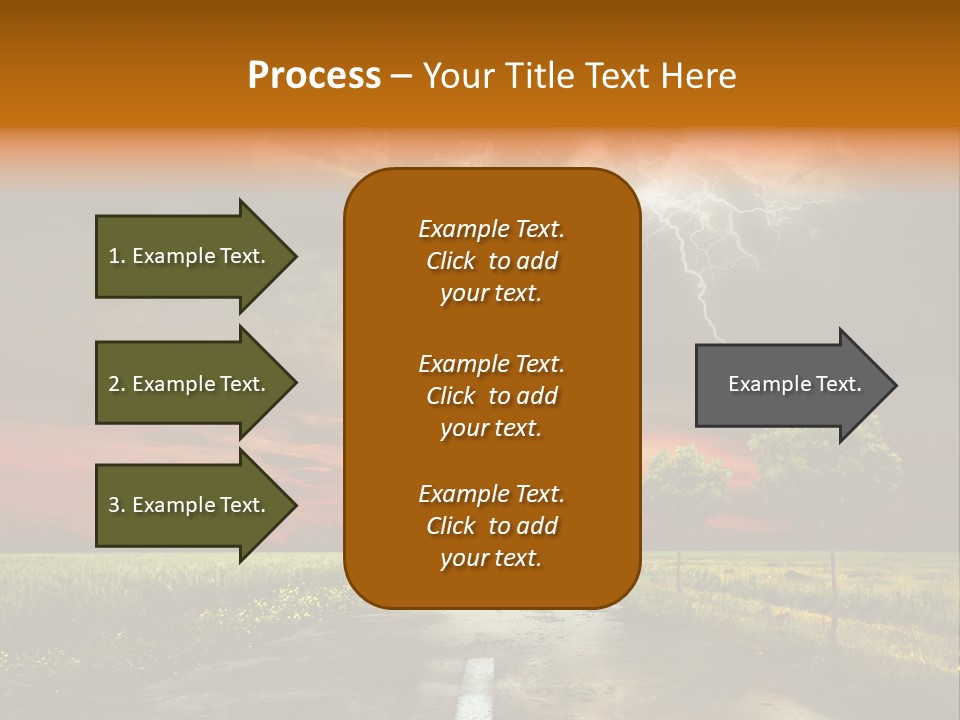 Storm Electricity People PowerPoint Template
