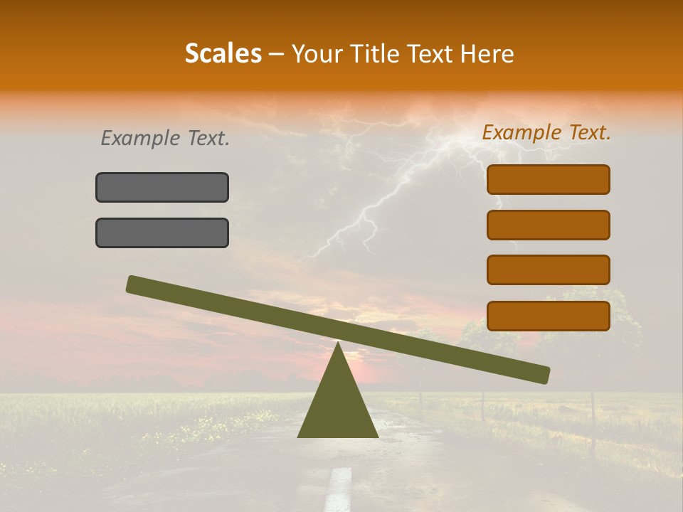 Storm Electricity People PowerPoint Template