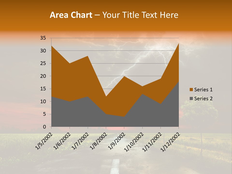 Storm Electricity People PowerPoint Template