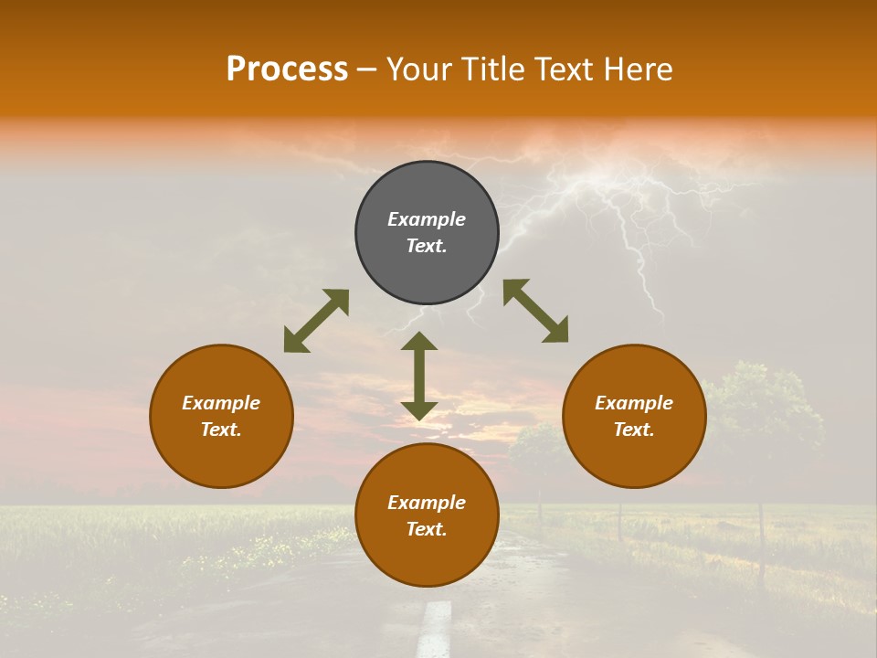 Storm Electricity People PowerPoint Template