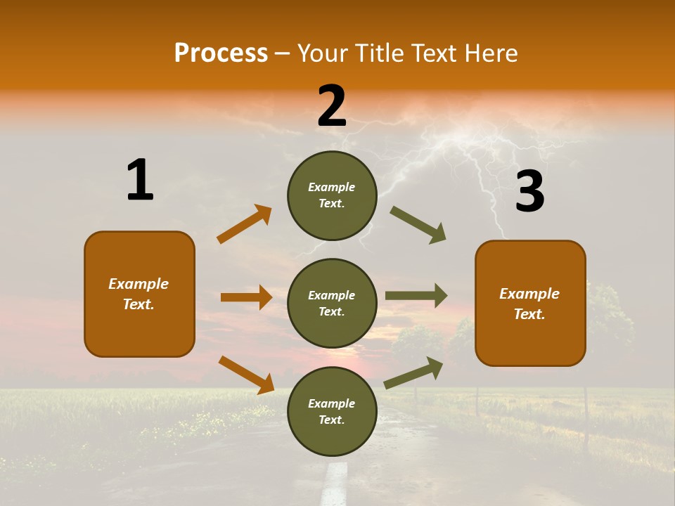 Storm Electricity People PowerPoint Template