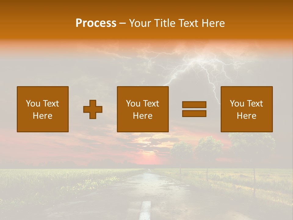 Storm Electricity People PowerPoint Template