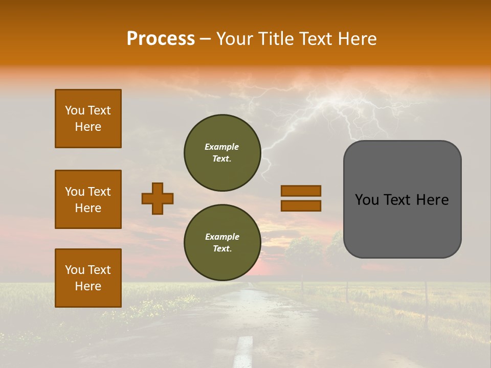 Storm Electricity People PowerPoint Template