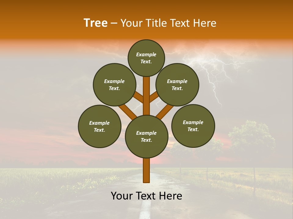 Storm Electricity People PowerPoint Template