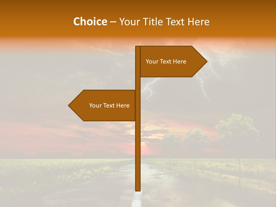 Storm Electricity People PowerPoint Template