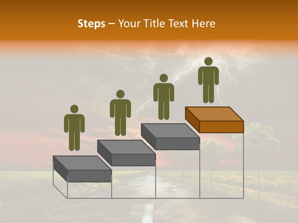 Storm Electricity People PowerPoint Template