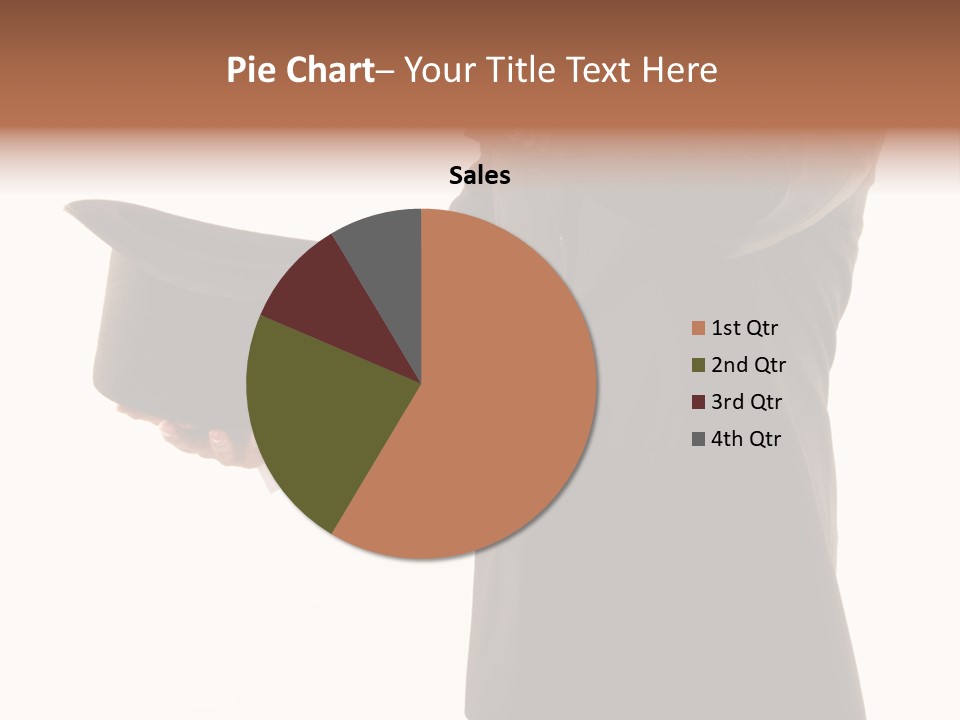 Funny Conjuror From Top Hat PowerPoint Template