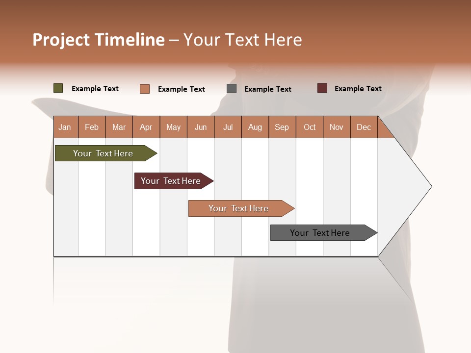 Funny Conjuror From Top Hat PowerPoint Template
