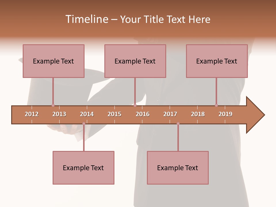 Funny Conjuror From Top Hat PowerPoint Template