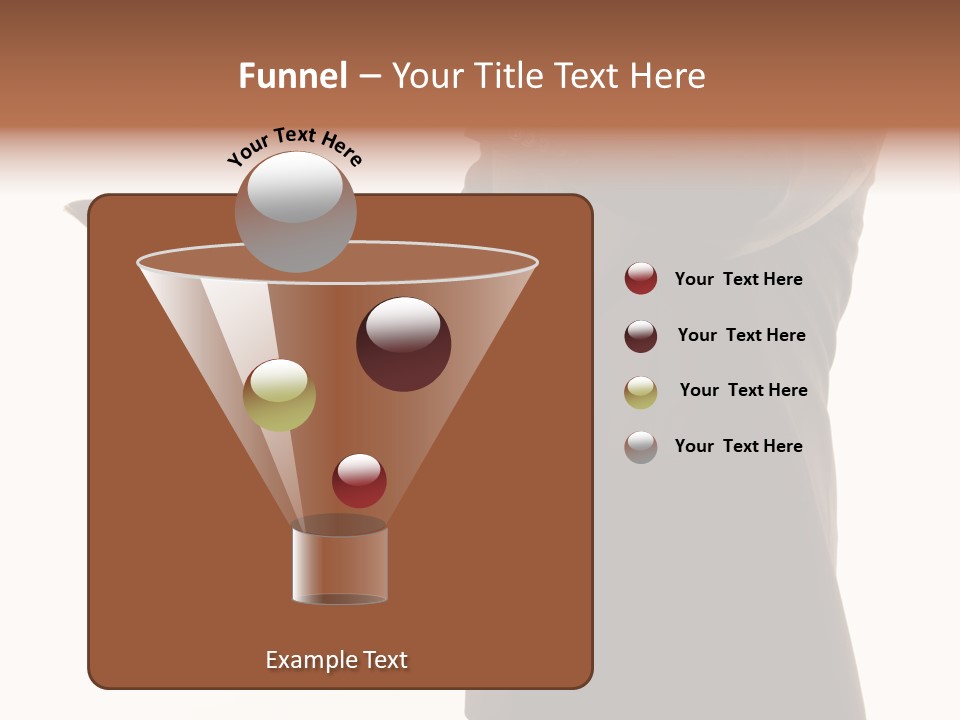 Funny Conjuror From Top Hat PowerPoint Template