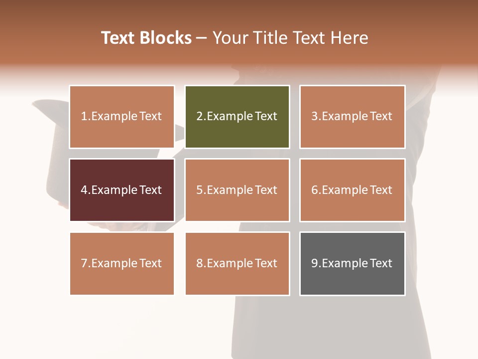 Funny Conjuror From Top Hat PowerPoint Template