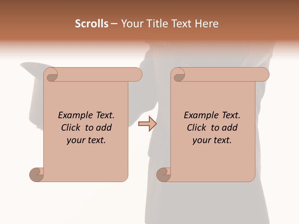 Funny Conjuror From Top Hat PowerPoint Template
