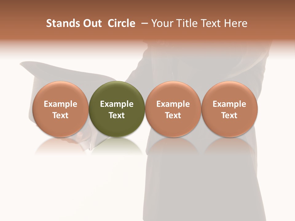 Funny Conjuror From Top Hat PowerPoint Template