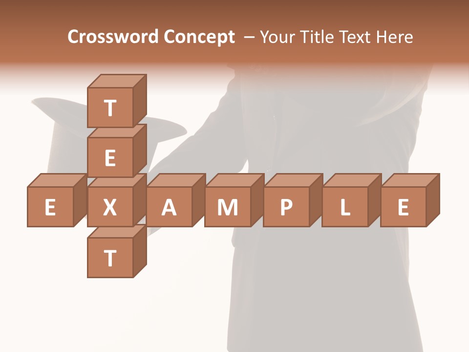 Funny Conjuror From Top Hat PowerPoint Template