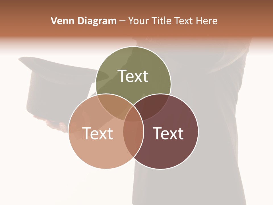 Funny Conjuror From Top Hat PowerPoint Template