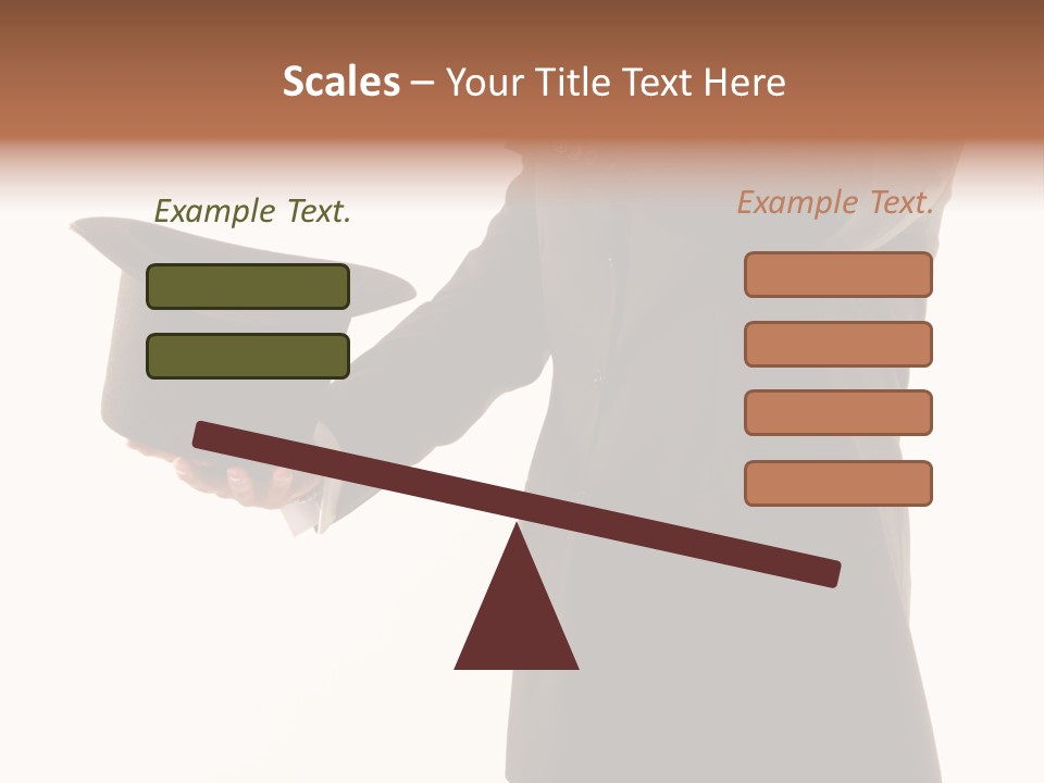 Funny Conjuror From Top Hat PowerPoint Template