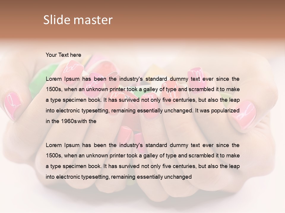 Colorful Making Human PowerPoint Template