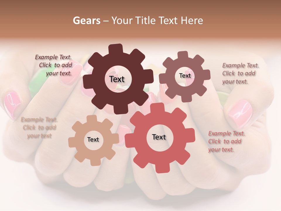 Colorful Making Human PowerPoint Template