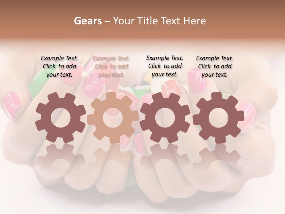 Colorful Making Human PowerPoint Template