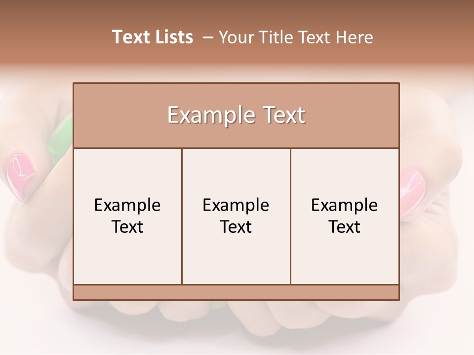 Colorful Making Human PowerPoint Template