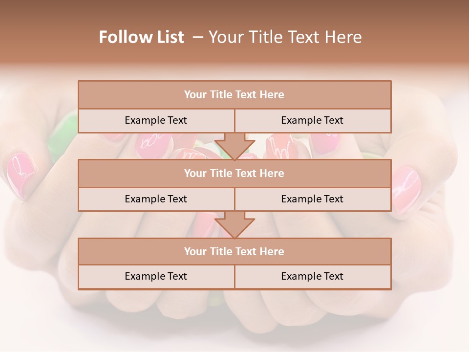 Colorful Making Human PowerPoint Template