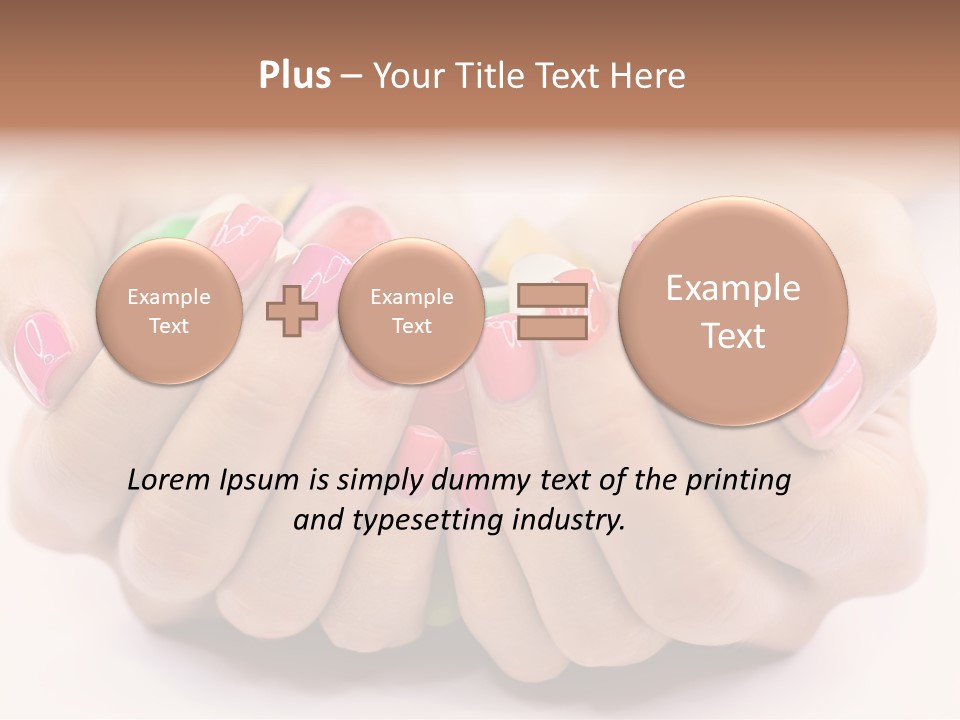 Colorful Making Human PowerPoint Template