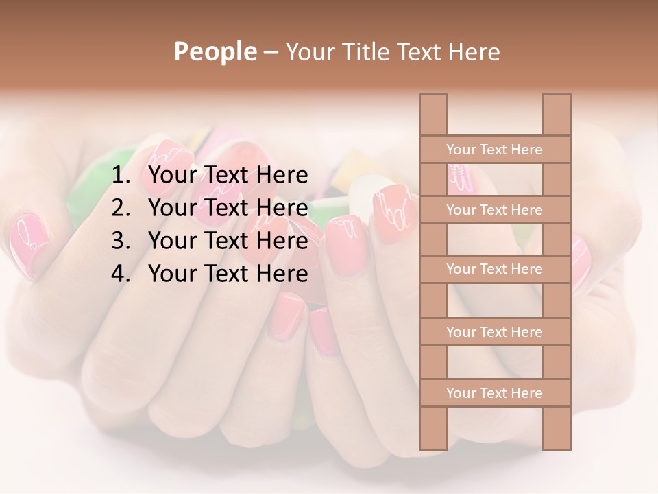 Colorful Making Human PowerPoint Template