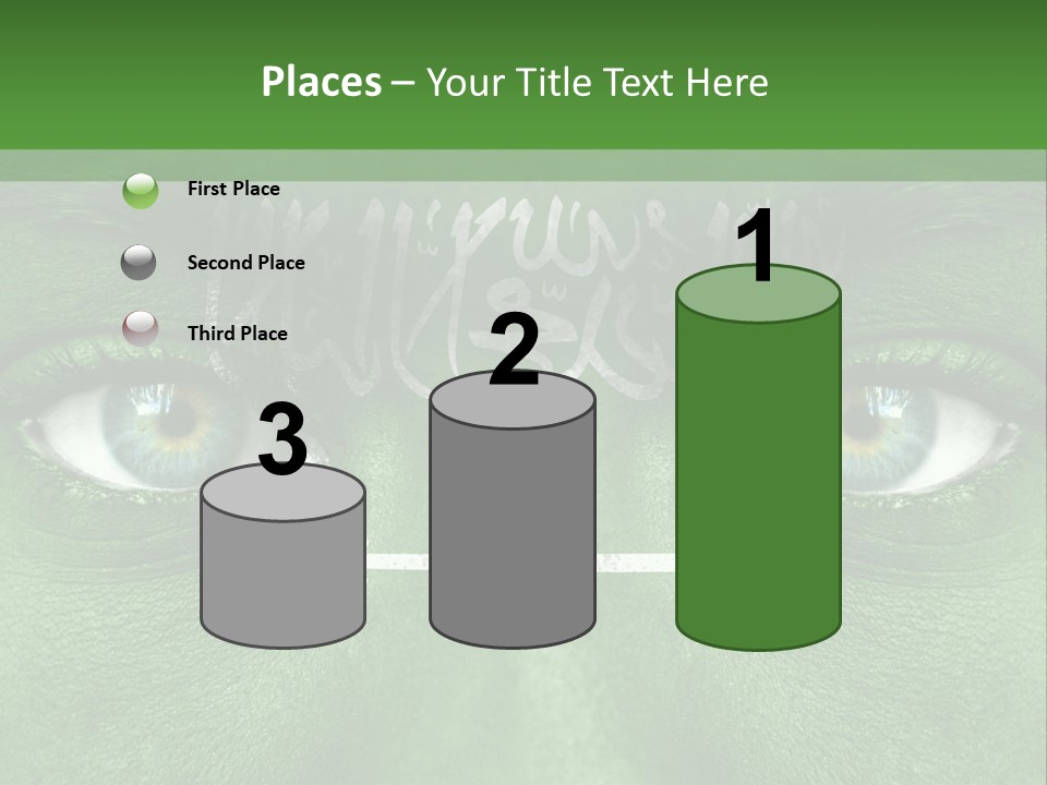 Person Cheerful Pensive PowerPoint Template