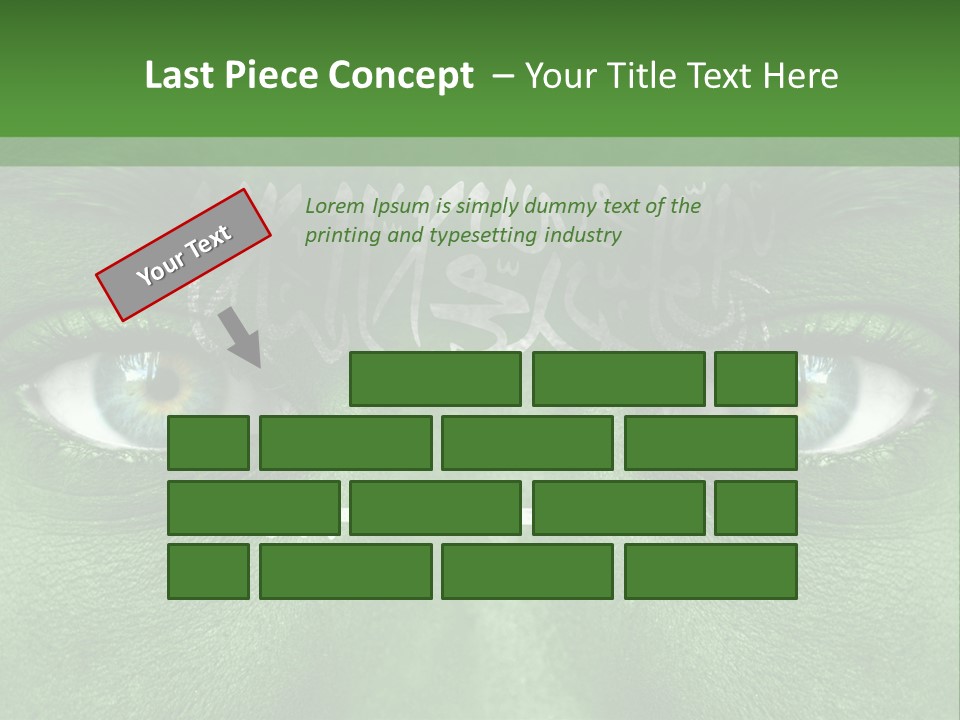 Person Cheerful Pensive PowerPoint Template