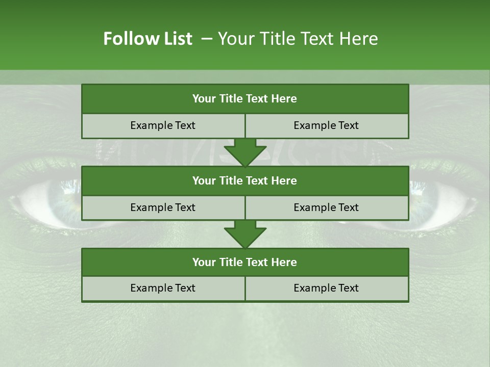 Person Cheerful Pensive PowerPoint Template