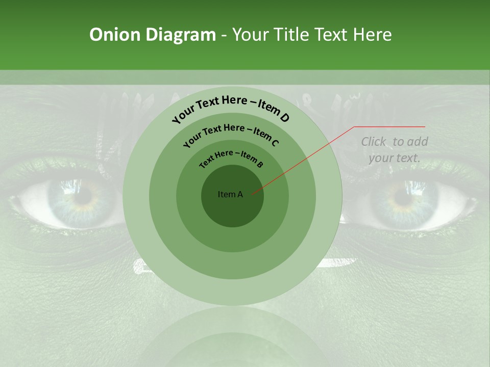 Person Cheerful Pensive PowerPoint Template