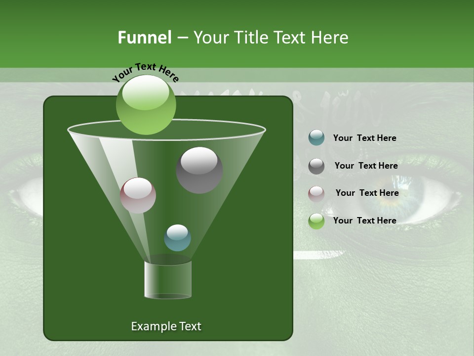 Person Cheerful Pensive PowerPoint Template